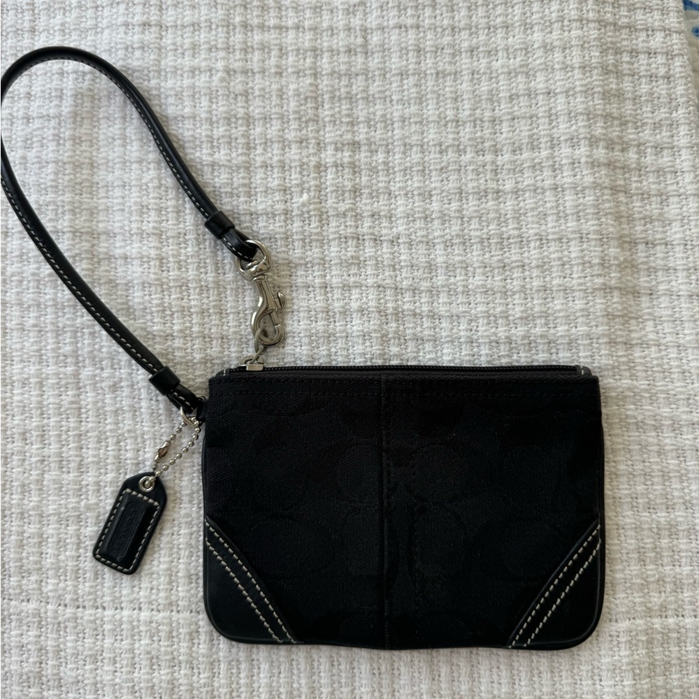 Black Coach Clutch